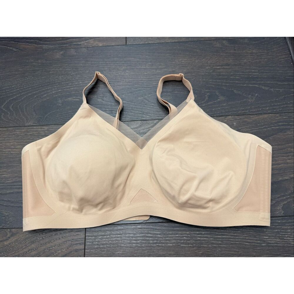 Honeylove Women’s 3X Tan Crossover Mesh Bra